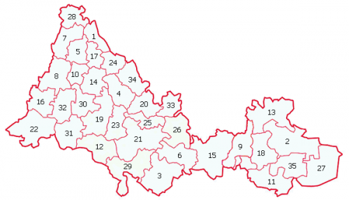 奥伦堡州地图