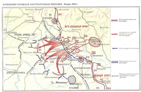 巴尔文科沃—洛佐瓦亚战役地图