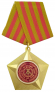 金质“为人民与祖国服役”战斗勋章
