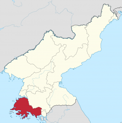 黄海南道地图