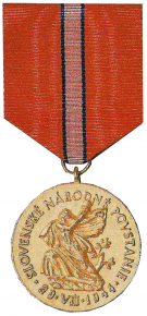 一级斯洛伐克民族起义勋章