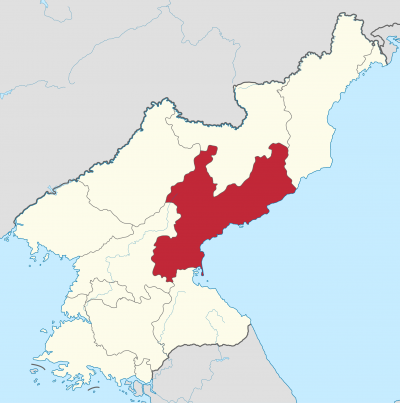 咸镜南道地图