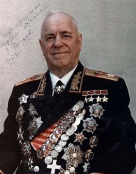 四度苏联英雄、苏联元帅 格奥尔基·康斯坦丁诺维奇·朱可夫